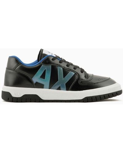 Armani Exchange Sneakers In Ecopelle - Multicolore
