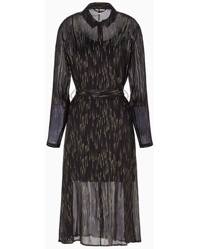 Armani Exchange Midi Dresses - Black