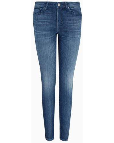 Armani Exchange Jeans Super Skinny - Blu
