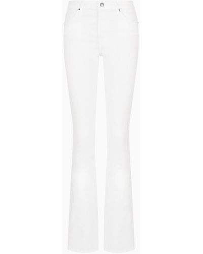 Armani Exchange Flared Jeans - White