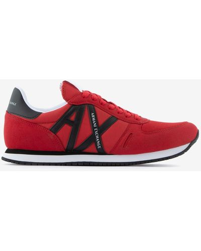 Armani Exchange Sneakers - Red