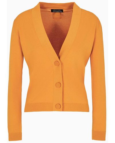 Armani Exchange Cardigans - Orange