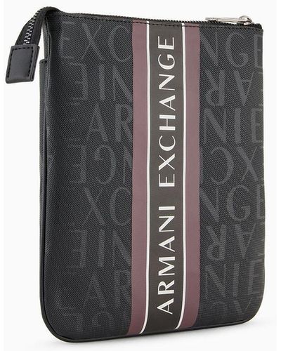 Armani Exchange Flat Crossbody Mens Messenger Bag - Accessories from CHO  Fashion and Lifestyle UK