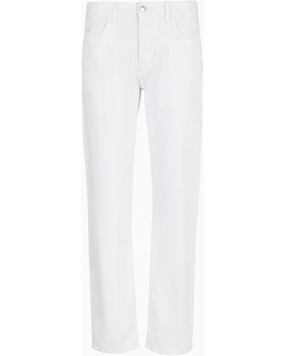 Armani Exchange Slim Fit Jeans - White