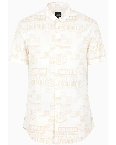 Armani Exchange Camisas Informales - Blanco