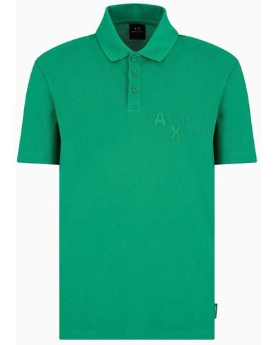 Armani Exchange Poloshirts - Grün
