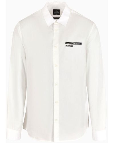 Armani Exchange Camicie Casual - Bianco
