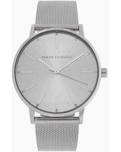 Armani Exchange Analoge Armbanduhren - Grau