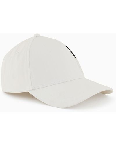 Armani Exchange Peaked Hat 1991 - White