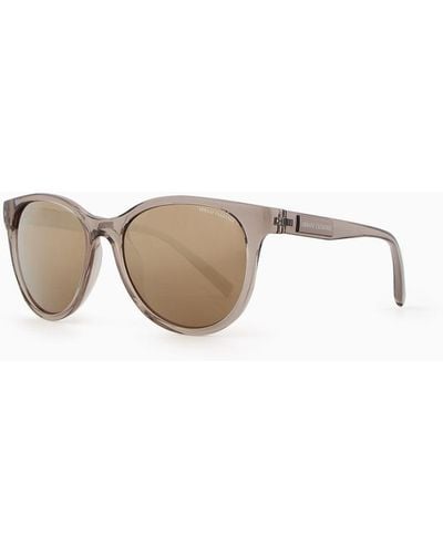 Armani Exchange Cat-eye Sunglasses - Brown