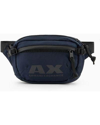 Armani Exchange Belt Bags - Blue