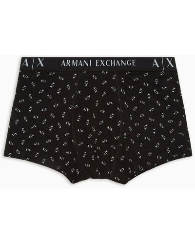 Armani Exchange Boxer - Schwarz