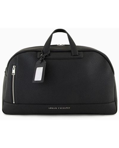 Armani Exchange Weekend Bag With Shoulder Strap - Black