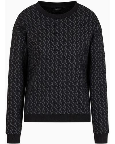 Armani Exchange Sweatshirts Without Hood - Black