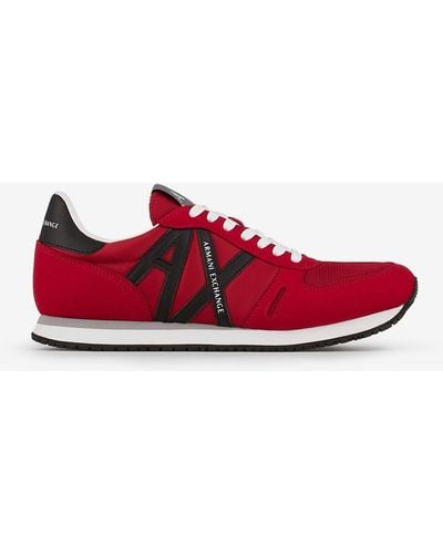 Armani Exchange Trainers - Red