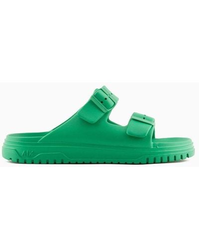 Armani Exchange Sandals - Green