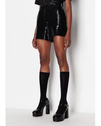 Armani Exchange Shorts - Schwarz