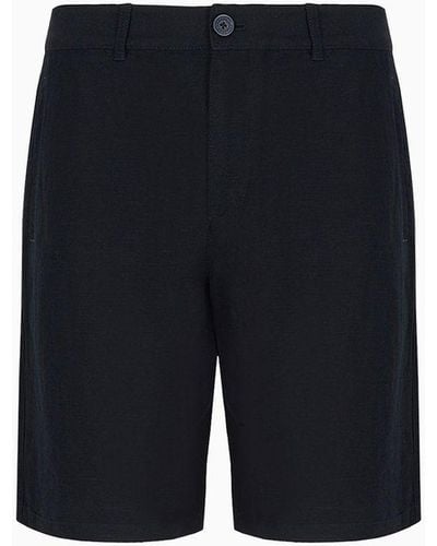 Armani Exchange Shorts - Bleu