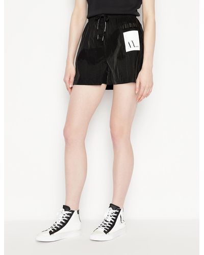 Armani Exchange Shorts in nylon light - Nero