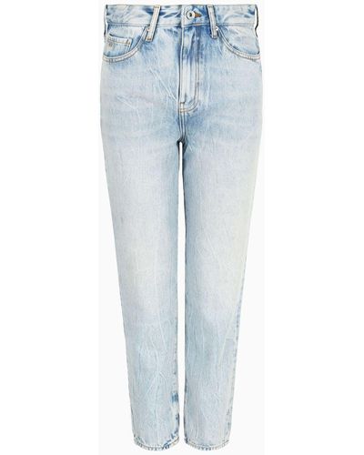 Armani Exchange Jeans Boyfriend - Bleu