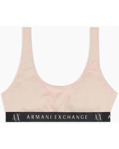 Armani Exchange Bralette Bra - White