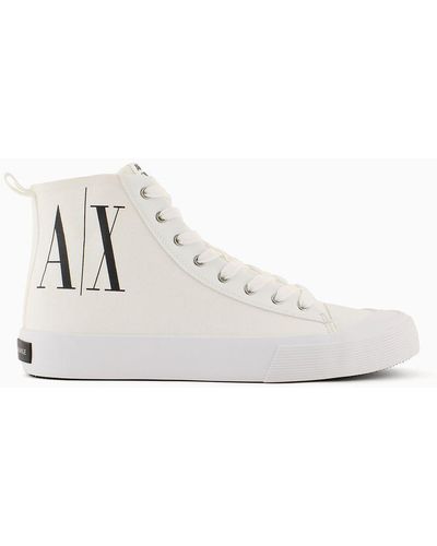 Armani Exchange Sneakers in Black for Men Lyst