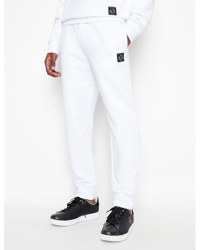 Armani Exchange Pantalones deportivos - Blanco