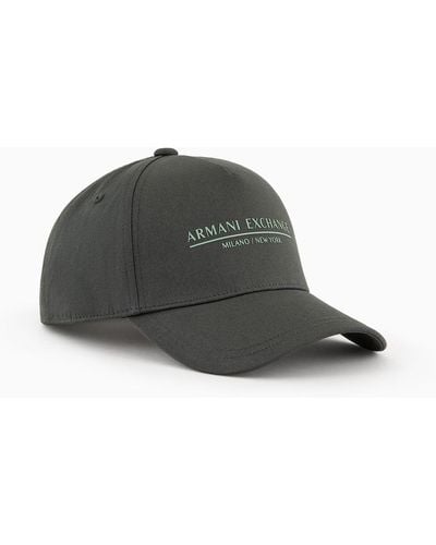 Armani Exchange Hat With Visor - Multicolour