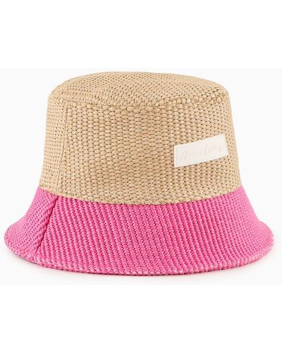 Armani Exchange Bucket Hat - Pink