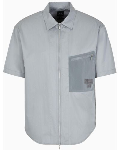 Armani Exchange Camisas Informales - Gris