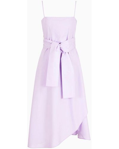 Armani Exchange Midi Dresses - Purple