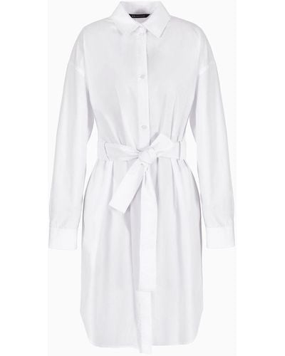Armani Exchange Robes Courtes - Blanc