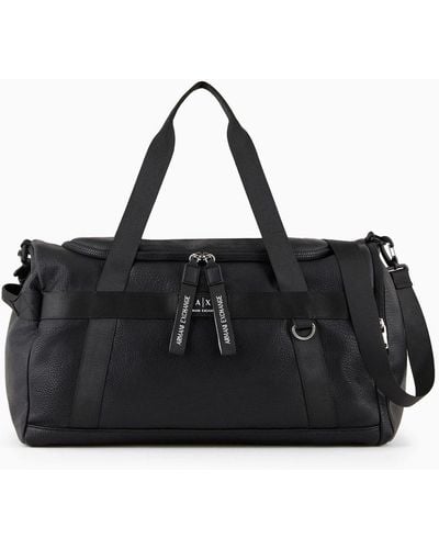 Armani Exchange Duffle Bags - Black