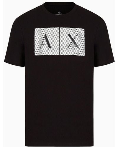 Armani Exchange Regular Fit Jersey T-shirt - Black
