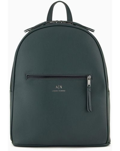 Armani Exchange Matte Backpack - Green