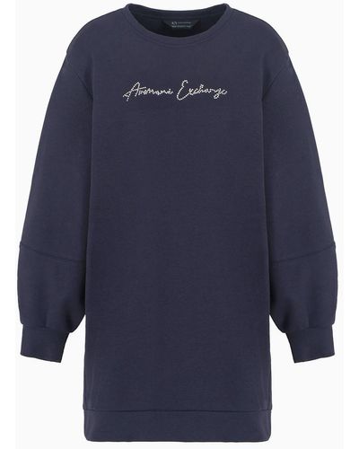 Armani Exchange Short Dresses - Blue