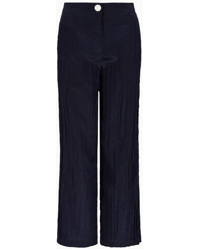 Armani Exchange Pantalones Clásicos - Azul