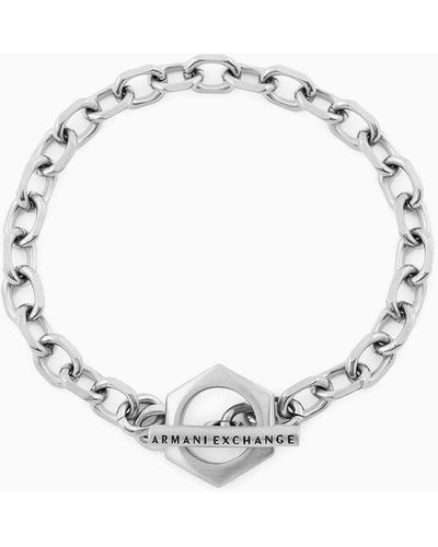 Armani Exchange Armbänder - Weiß