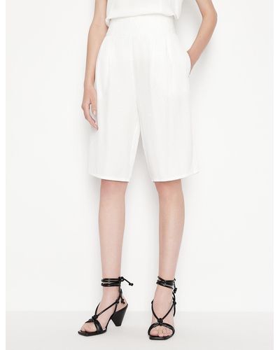 Armani Exchange Shorts - Blanco