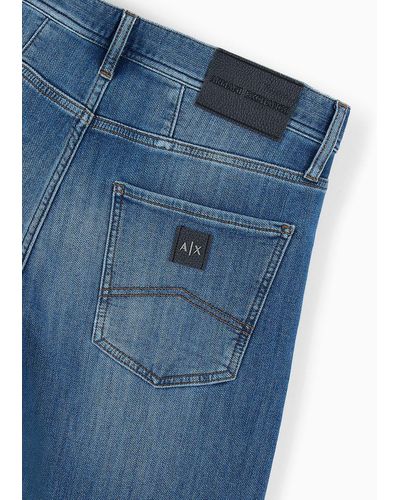 Armani Exchange Jeans Slim - Bleu