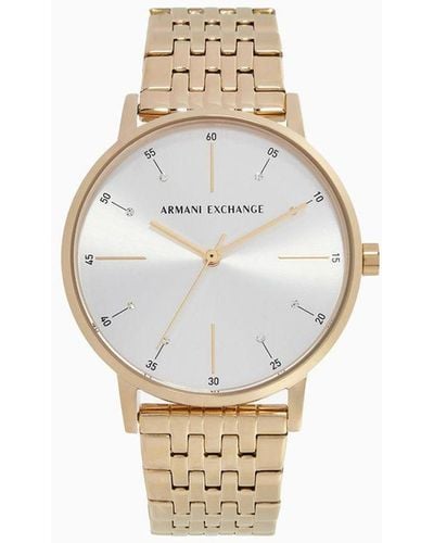 Armani Exchange Analoge Armbanduhren - Weiß