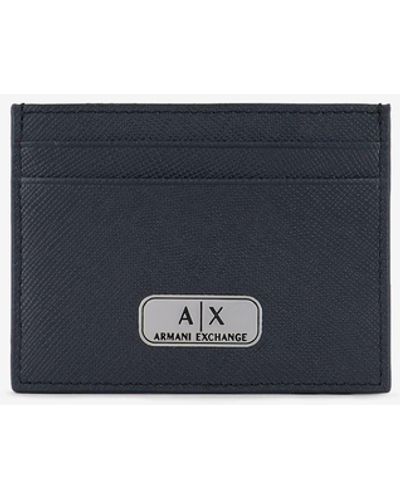 Armani Exchange Armani Exchange Wallet - Blue
