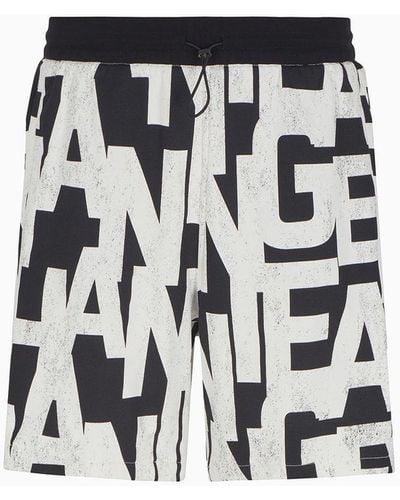 Armani Exchange Shorts - White