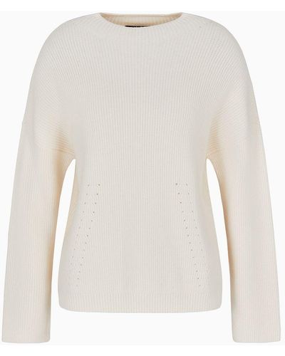 Armani Exchange Sweaters - White