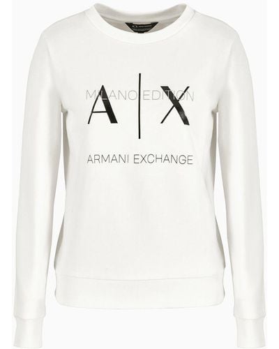 Armani Exchange Sweatshirts Ohne Kapuze - Grau