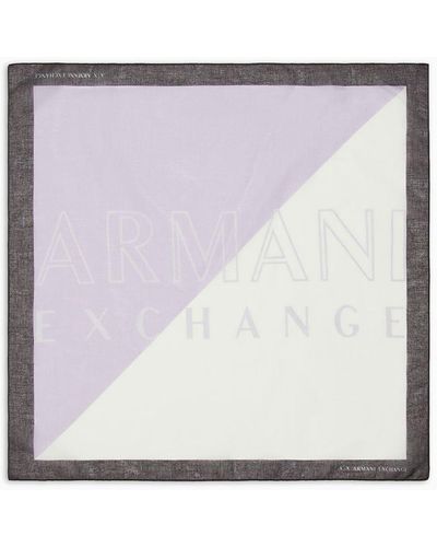 Armani Exchange Pañuelos - Blanco