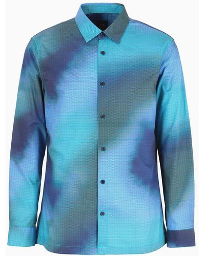 Armani Exchange Camisas Informales - Azul