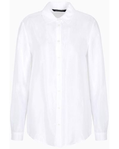 Armani Exchange Chemises Classiques - Blanc