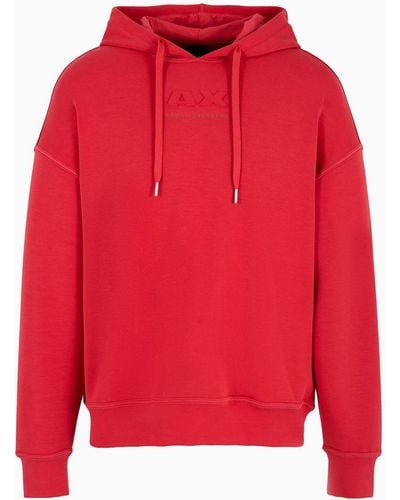Armani Exchange Kapuzensweatshirts - Rot