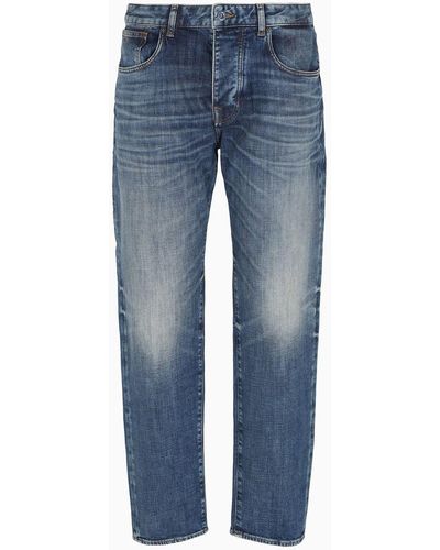 Armani Exchange Loose Jeans - Blue